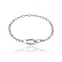 Bracciale Chimento Donna Link Sensi in Oro bianco Diamante 0.10 Ct 1B07540B15190 - 1B07540B15190